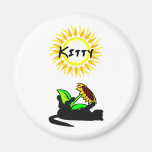 Kitty Sunshine Magnet