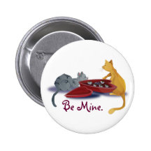 Kitty Valentines Pins