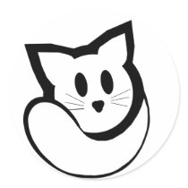 Kittyball Sticker