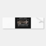 kittysays bumper sticker