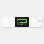 kittysaysgreen bumper sticker