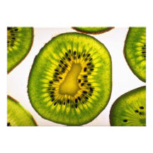 Kiwi fruit slice invitation
