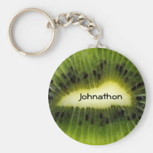 Kiwi Fruit With Name Keychains