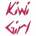 Kiwi Girl embroidered shirts