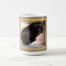 Kiwi in a Box, series 1, pose 6, tan Mugs