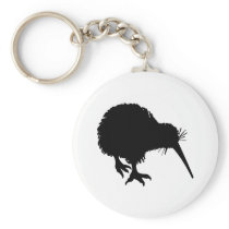 Kiwi Silhouette Keychains