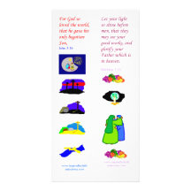 KJV God so loved the world - Bible bookmark card Photo Cards