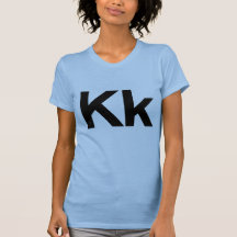 Kk helvetica t-shirts