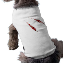 Klauen claws hund t-shirt