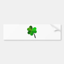 Kleeblatt shamrock autoaufkleber