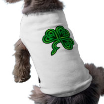 Kleeblatt shamrock hund t shirt