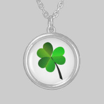 Kleeblatt shamrock necklaces