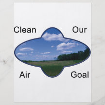 Kleen Air Is Our Goal Personalized Flyer