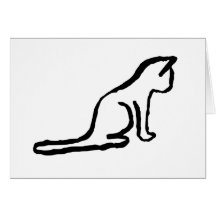 Kleine Katze Grußkarten