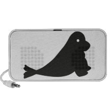 Kleine süße Robbe Laptop Speaker