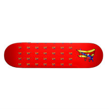 Kleines Flugzeug Personalisierte Skateboards
