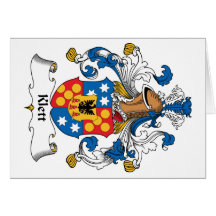 Klett Family Crest Greeting Card