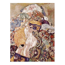 Klimt, Gustav Baby Baby(Cradle) Espa?ol: Beb?(Cuna Post Card