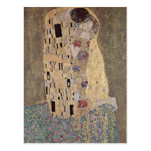 Klimt, Gustav Catal?: El pet? Der Ku? The Kiss Esp Postcard
