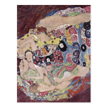 Klimt, Gustav Catal?: Les verges Die Jungfrau The  Post Cards