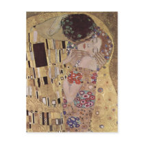 Klimt, Gustav Der Ku?, Detail Magyar: A cs?k (r?sz Postcards
