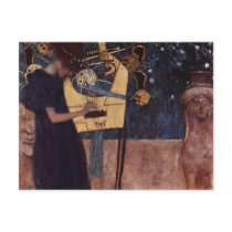 Klimt Gustav The Music Post Cards