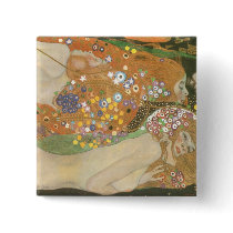 Klimt, Gustav: Wasserschlangen (Freundinnen) II Pins
