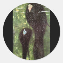 Klimt ~ Mermaids Stickers
