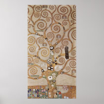 Klimt - Plant templates Stocletfries Print