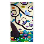 Klimt  tree business card