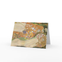 Klimt ~ Wasserschlangen (Freundinnen) II Greeting Cards