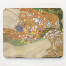 Klimt ~ Wasserschlangen (Freundinnen) II Mouse Pad