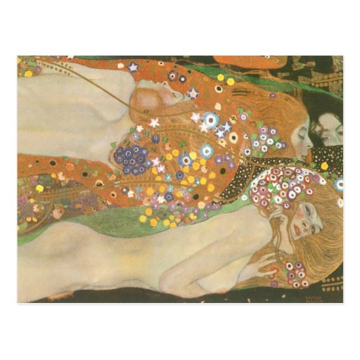 Klimt ~ Wasserschlangen (Freundinnen) II Post Card