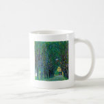 Klimt way to the park avenue in schloss kammer art coffee mug