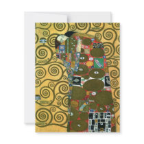 Klimt's Fulfilment Wedding Response Card