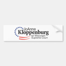 Kloppenburg for Wisconsin Supreme Court Bumper Sticker