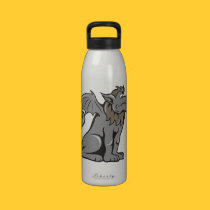 Kludde Wild Dog With Wings water bottles
