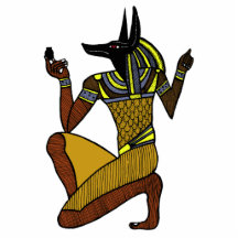 Kneeling Anubis Photo Sculpture