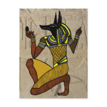 Kneeling Anubis Postcards