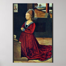 Kneeling Founder (Detail) By Christus Petrus Posters