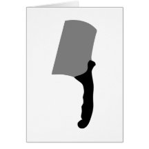Knife - Chef Greeting Card