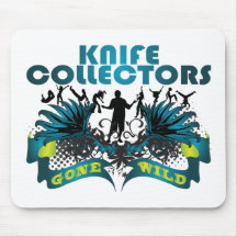 Knife Collectors Gone Wild Mouse Mat