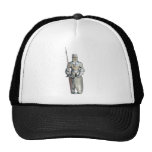 Knight cap mesh hat