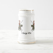 Knight - Charge On! Coffee Mugs