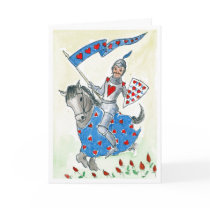 "Knight in Shining Armour" Valentine's Card