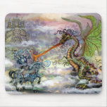 Knight n Dragon Mouse Pads