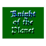 Knight Of The Planet Postcards