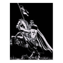 Knight Templar Post Card