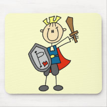 Knight with Sword Tshirts and Gifts Mouse Pads