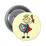 Knight with Sword Tshirts and Gifts Pinback Button